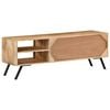 vidaXL Meuble TV 110x30x40 cm Bois massif de manguier