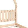 vidaXL Cadre de lit pour enfant 90x190 cm Bois de pin massif