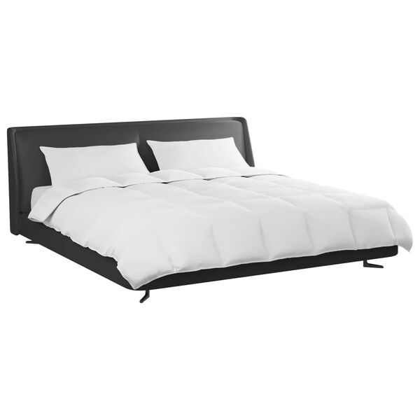 vidaXL Ensemble de Duvet avec oreiller 3 pcs Blanc Plume de canard