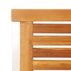 vidaXL Chaises de jardin lot de 4 avec coussins Bois d'acacia massif