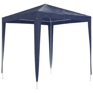 vidaXL Tente de r&eacute;ception 2x2 m bleu
