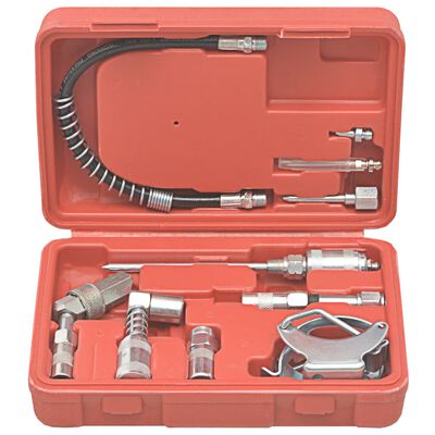 vidaXL Kit d'accessoires de lubrification 11 pcs