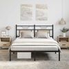 vidaXL Cadre de lit sans matelas ch&ecirc;ne sonoma 150x200 cm