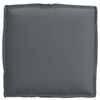 vidaXL Coussin 4 pcs Anthracite 40 x 40 x 8 cm Tissu Oxford