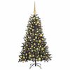vidaXL Sapin de No&euml;l artificiel Vert 150 cm PVC, plastique et acier