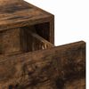 vidaXL Table de Toilette Marron 100 x 40 x 70 cm Bois d'ing&eacute;nierie
