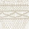vidaXL Rideau en macram&eacute; 140x240 cm Coton