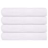 vidaXL Serviettes de sauna FROGN 4 pcs blanc 80x200 cm 360 g/m&sup2;