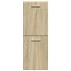 vidaXL Ensemble de meubles de salle de bain 3 pcs ch&ecirc;ne sonoma