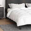 vidaXL Duvet d'hiver Blanc 200 x 200 cm Plume