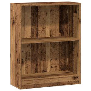 vidaXL Biblioth&egrave;que vieux bois 60x24x76 cm bois d'ing&eacute;nierie