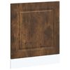 vidaXL Panneau de lave-vaisselle Kalmar ch&ecirc;ne fum&eacute; 60x1,5x57 cm
