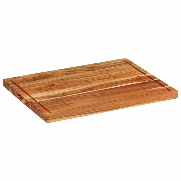 vidaXL Planche &agrave; d&eacute;couper 50x38x2,5 cm bois d'acacia massif