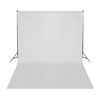 vidaXL Kit de studio photo avec ensemble d'éclairage et toile de fond