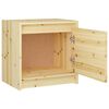 vidaXL Table de chevet 40x30,5x40 cm Bois de sapin massif