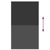 vidaXL Store enrouleur occultant 104,4 x 175 cm, largeur du tissu 100 cm, noir