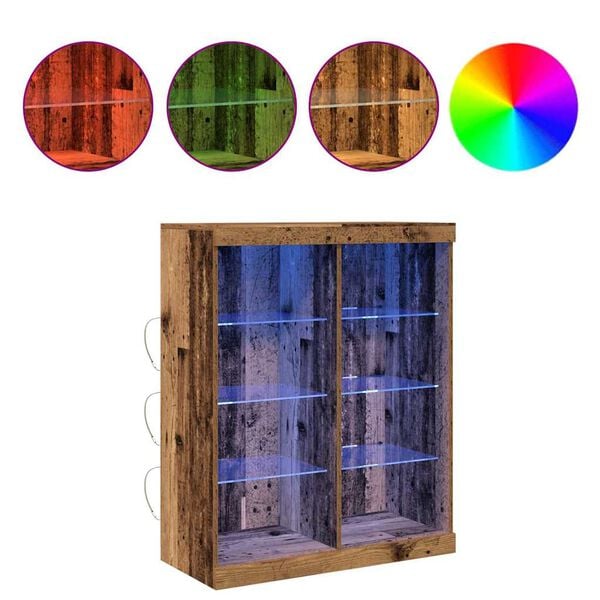 vidaXL Buffet Bois ancien 41 x 37 x 100 cm Bois d'ingénierie