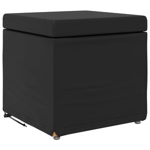 vidaXL Tabouret Noir 41 x 41 x 40 cm