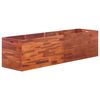 vidaXL Lit sur&eacute;lev&eacute; de jardin Bois d'acacia 200x50x50 cm