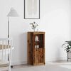 vidaXL Buffet LED Bois ancien 41 x 37 x 100 cm Bois d'ing&eacute;nierie