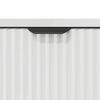 vidaXL Meuble de Lavabo de Salle de Bain avec stockage Blanc brillant