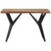 vidaXL Table à manger 120x60x76 cm Bois de récupération massif