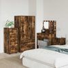 vidaXL Armoire de rangement Ch&ecirc;ne fum&eacute; 40 x 48 x 105 cm