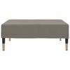 vidaXL Repose-pied Gris clair 78x56x32 cm Velours