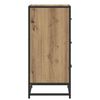 vidaXL Buffet Ch&ecirc;ne artisanal 35,5 x 35 x 76 cm