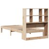 vidaXL Lit biblioth&egrave;que sans matelas 90x200 cm bois de pin massif