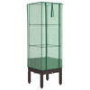vidaXL Jardini&egrave;re sur&eacute;lev&eacute;e avec housse aspect rotin 40x40x140 cm