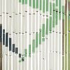 VidaXL Rideau anti-insectes imprim&eacute; bambou 100x200 cm