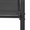 vidaXL Chaises empilables de jardin lot de 6 Noir Tissu textil&egrave;ne