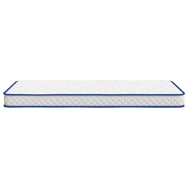vidaXL Matelas en mousse &agrave; m&eacute;moire de forme blanc 90x190x17 cm doux