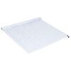 vidaXL Films pour fen&ecirc;tre 4 pcs d&eacute;poli motif de bambou PVC