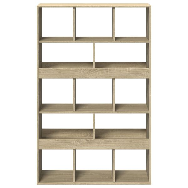 vidaXL Biblioth&egrave;que ch&ecirc;ne sonoma 100x33x156,5 cm bois d'ing&eacute;nierie
