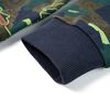 Sweatshirt pour enfants kaki fonc&eacute; 104