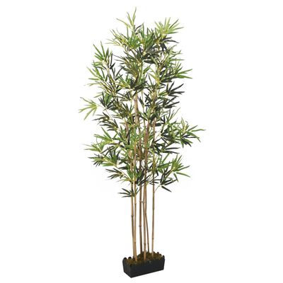 vidaXL Bambou artificiel 368 feuilles 80 cm vert