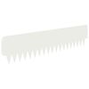 vidaXL Bordure de Pelouse 20 pcs m&eacute;tal
