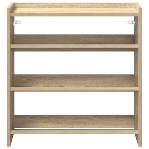 vidaXL &Eacute;tag&egrave;re &agrave; chaussures ch&ecirc;ne sonoma 60x25x62 cm bois d'ing&eacute;nierie