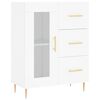 vidaXL Buffet blanc 69,5x34x90 cm bois d'ing&eacute;nierie