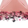 vidaXL Balles de jeu 500 pcs multicolore