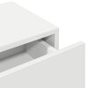 vidaXL &Eacute;tag&egrave;re murale avec tiroirs blanc 100x36x19cm bois d'ing&eacute;nierie