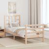 vidaXL Cadre de lit sans matelas bois de pin massif