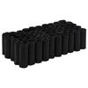 vidaXL Sacs à crottes pour chiens 750 pcs noir 30x20 cm PE