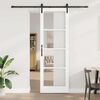 vidaXL Porte coulissante ORKDAL Blanc 78 x 232 cm