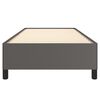 vidaXL Cadre de lit sans matelas gris 90x190 cm similicuir