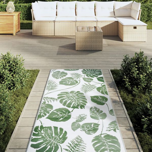 vidaXL Tapis d'extérieur ARAKIL vert 80x250 cm PP