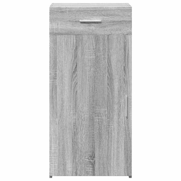 vidaXL Buffet sonoma gris 45x42,5x93 cm bois d'ing&eacute;nierie