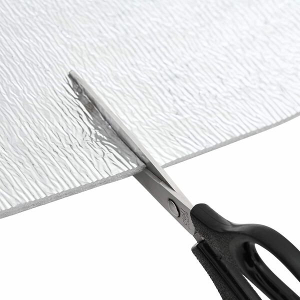 vidaXL Réflecteur de chaleur pour radiateur Argent 0.5 x 25 m